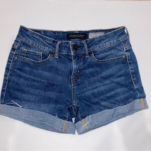 Aeropostale Women's Classic Blue Jean Shorts